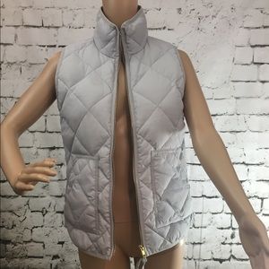 J. Crew thin puff vest